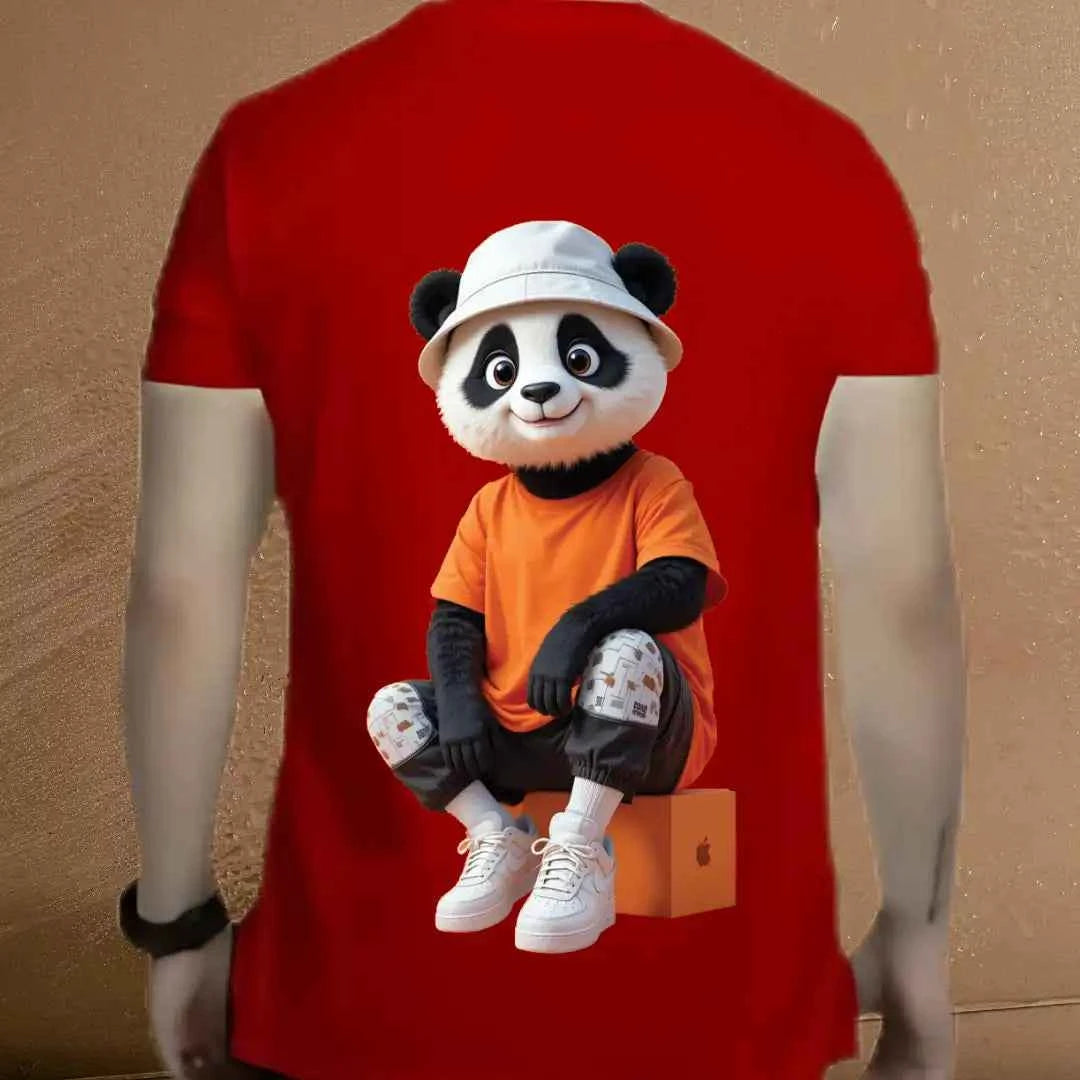 “Bear” Streetwear T-Shirt – Front & Back Graphic Tee.