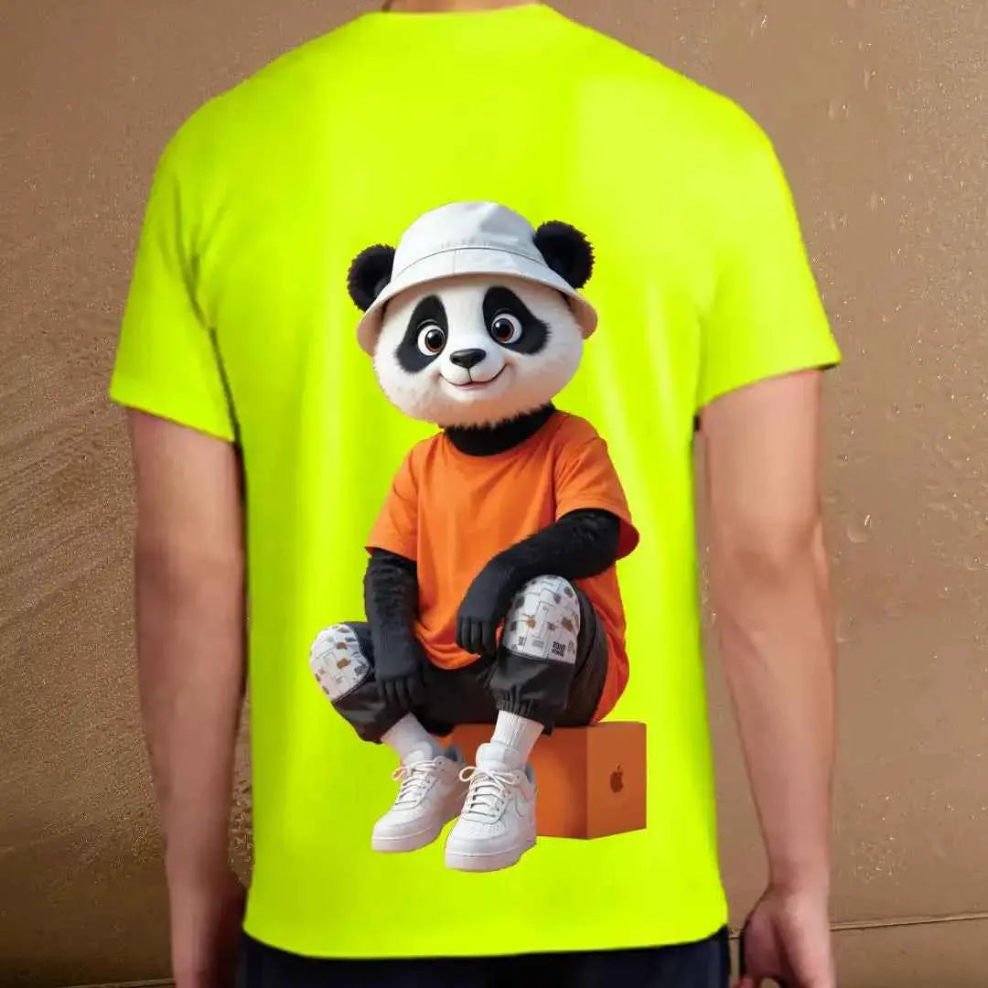 “Bear” Streetwear T-Shirt – Front & Back Graphic Tee.