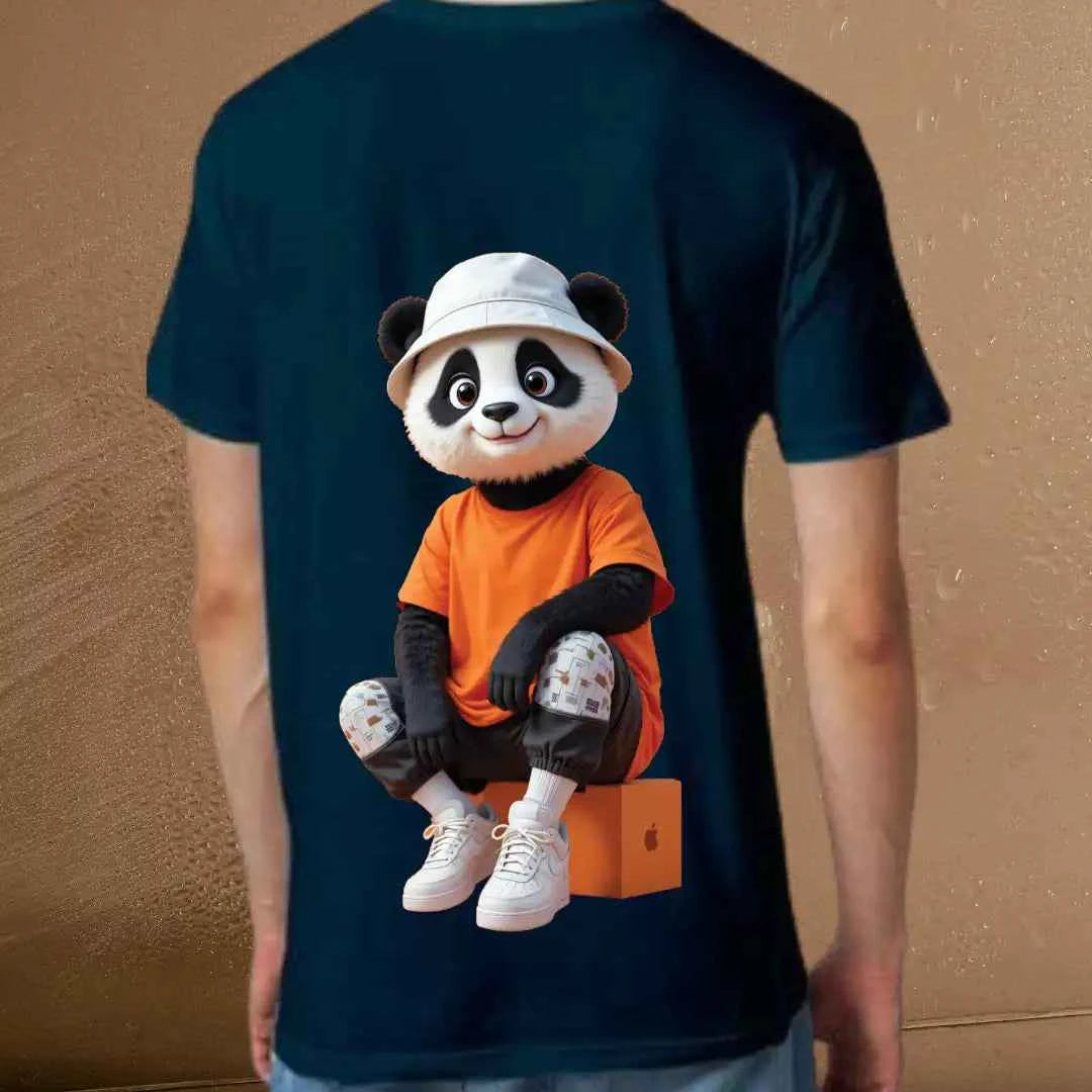 “Bear” Streetwear T-Shirt – Front & Back Graphic Tee