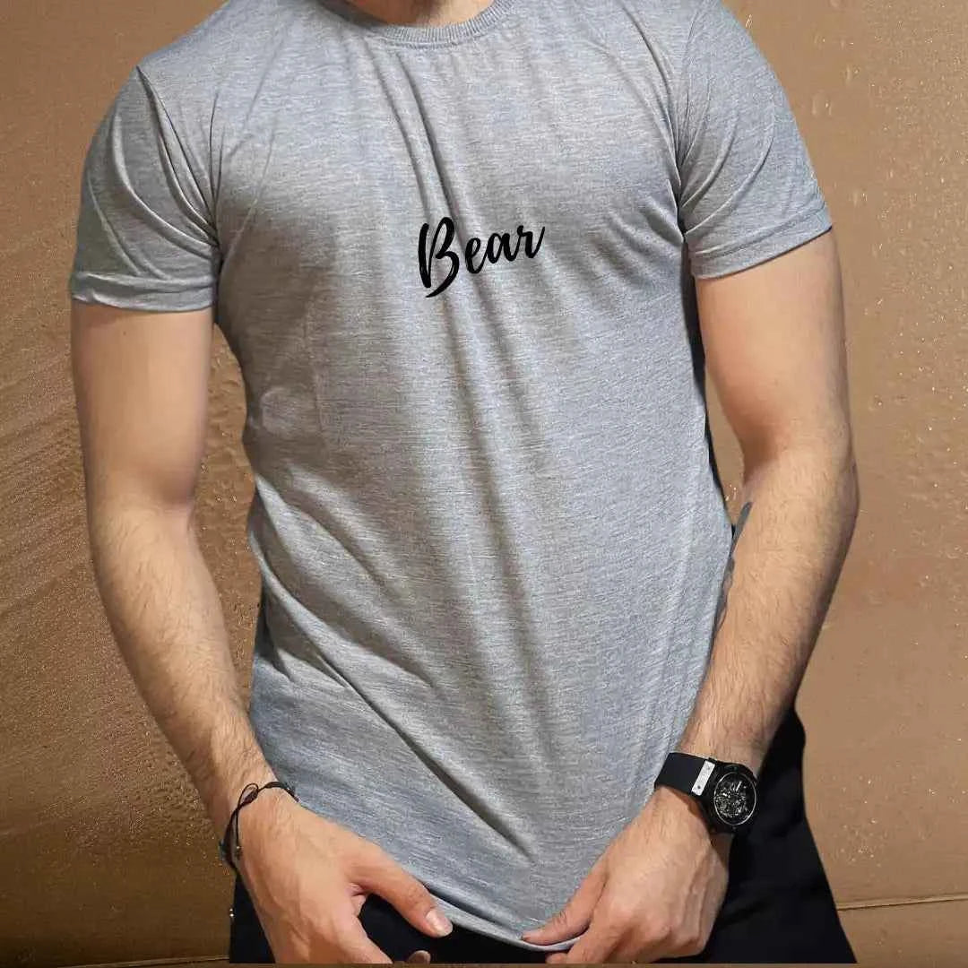 “Bear” Streetwear T-Shirt – Front & Back Graphic Tee.
