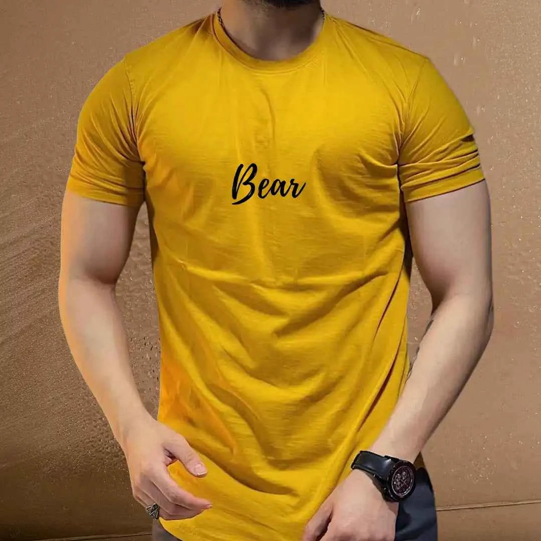 “Bear” Streetwear T-Shirt – Front & Back Graphic Tee.