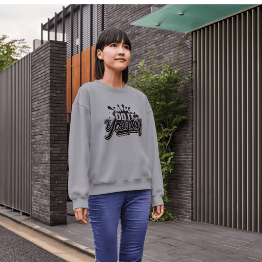 Unisex "Do It Yourself" Graphic Sweatshirt – Trendy Streetwear in Multiple Colors - The Gentleman's