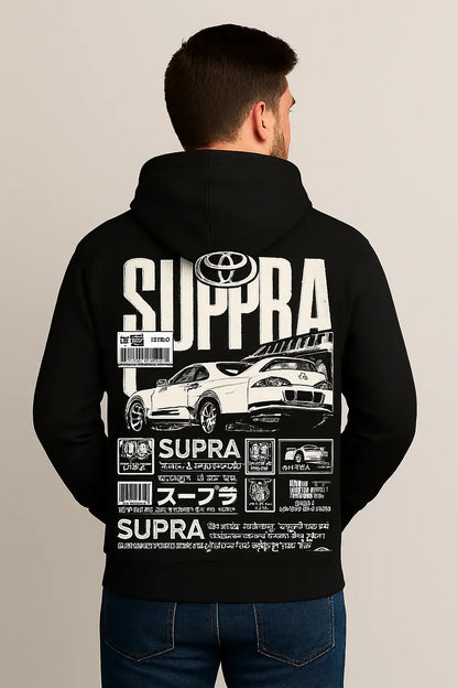 Black Hoodie Back Side 