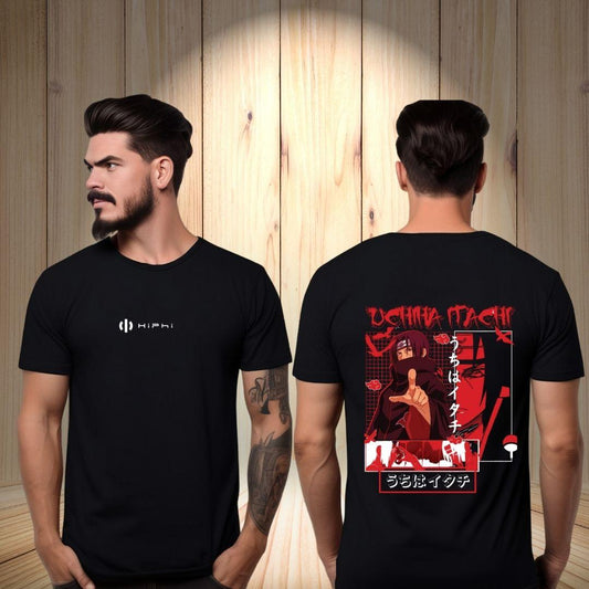 Uchiha Itachi Anime Graphic T-Shirt – Akatsuki Design